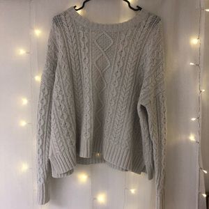 American Eagle Cream Sweater